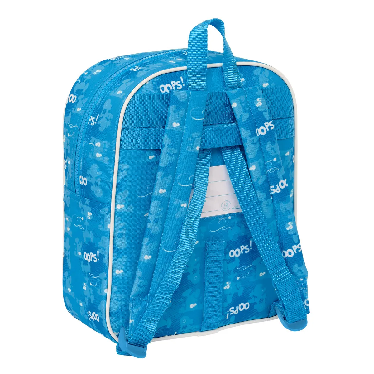 Child bag Los Pitufos Blue 22 x 27 x 10 cm