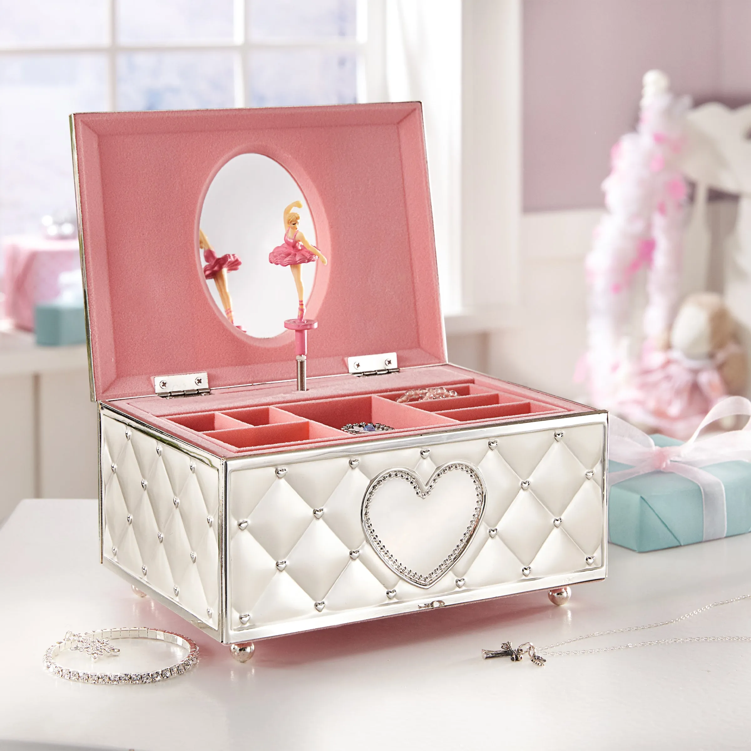 Childhood Memories Musical Ballerina Jewelry Box