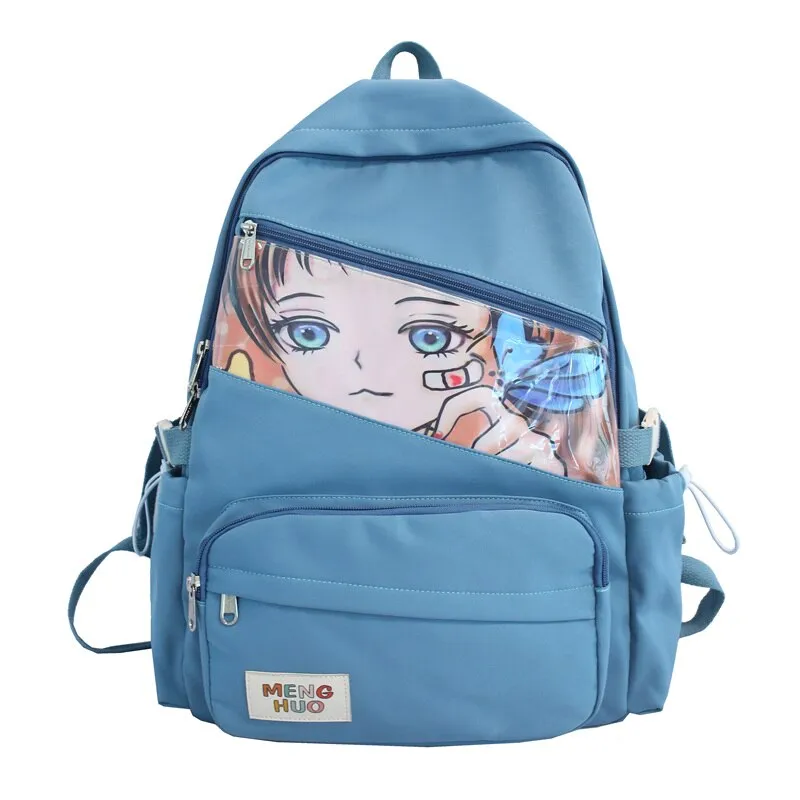 Christmas Gift New Large Capacity School Female Bag Cute Woman Backpack Nylon Waterproof Lady Kawaii Backpacks Fashion Book Girl Bags Student