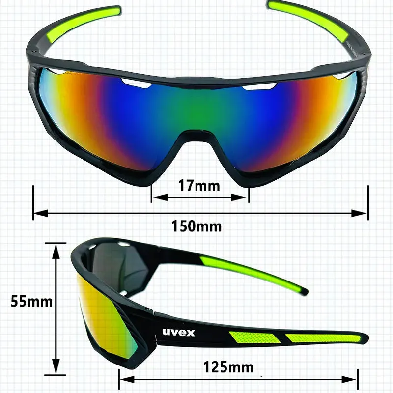 Cycling Sunglasses Women’s & Men's Sports Glasses UV400 Riding Eyewear Mountain Bike Road Bicycle Mtb Outdoor Bicycle Goggle