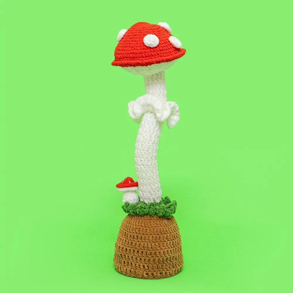 Dancing Mushroom Animal Can Sing and Dance Cute Crochet Kit