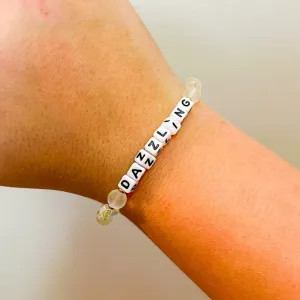 DAZZLING Bracelet - Clear/White