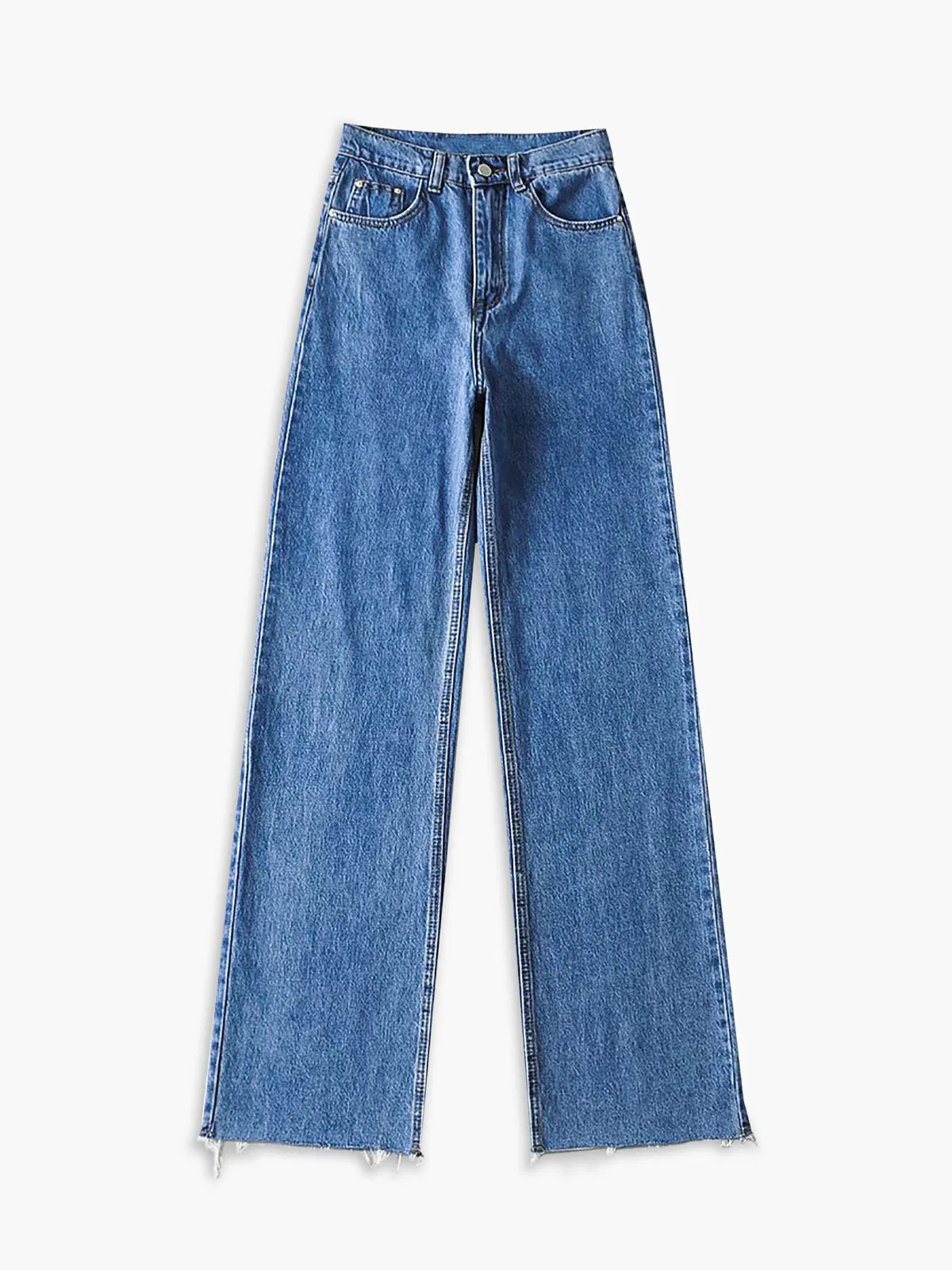 Denim Straight Graceful Leg Jeans