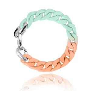 DOUBLE DIP BRACELET MINT/PEACH