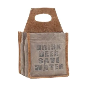 Drink Beer Save Water Beer Carrier