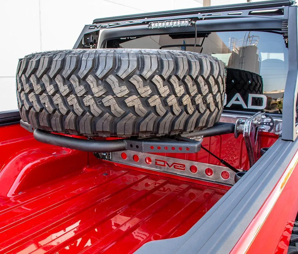 DV8 Off Road Tire Carrier Jeep Gladiator JT (2020-2023) Adjustable - TCGL-01