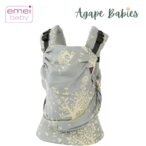 Emeibaby Wrap Conversion Toddler  Carrier - Full Treemei Bright Grey Yellow