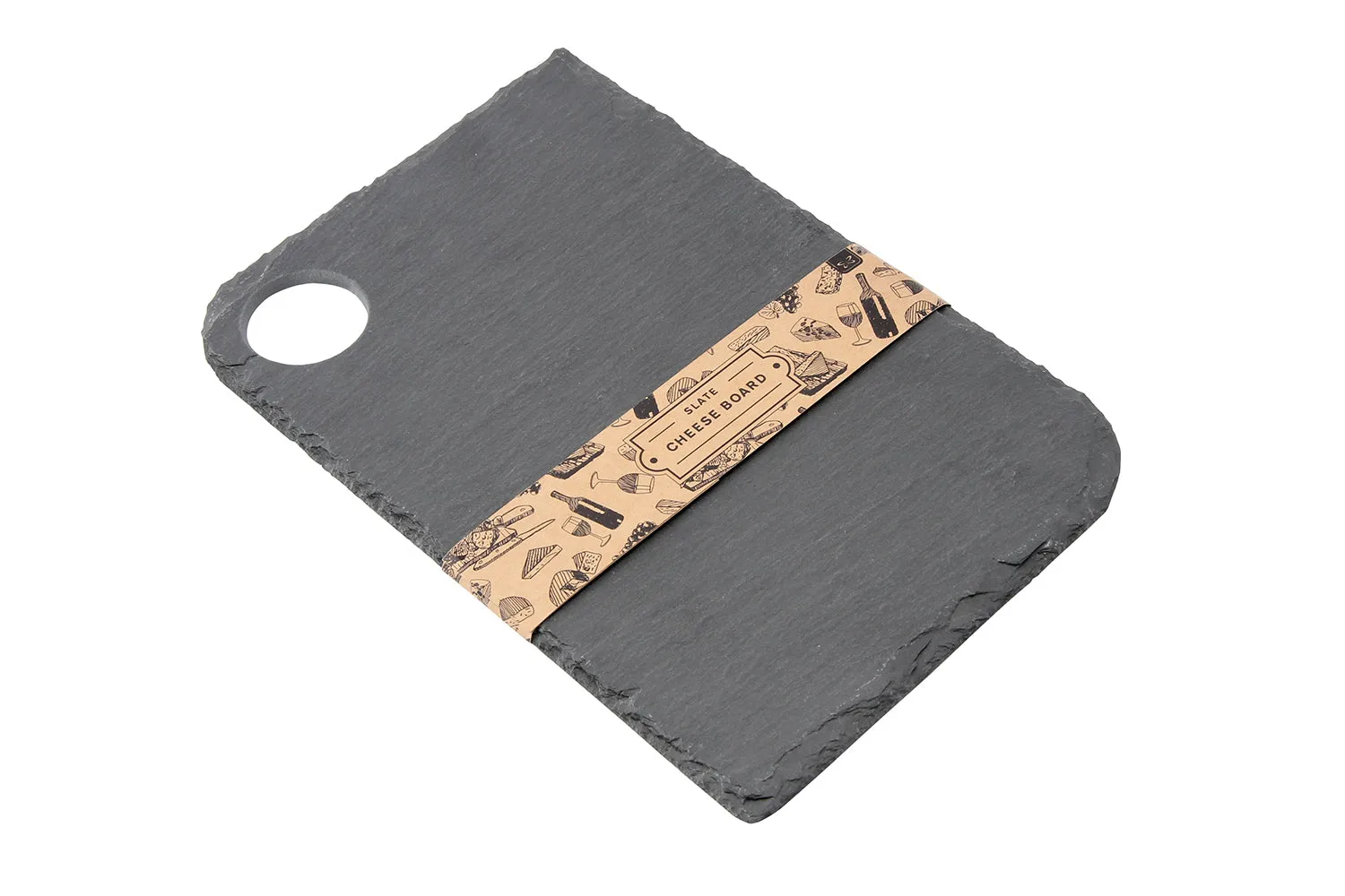 Engraved Personalised Loft Rectangle Natural Slate Cheese Board