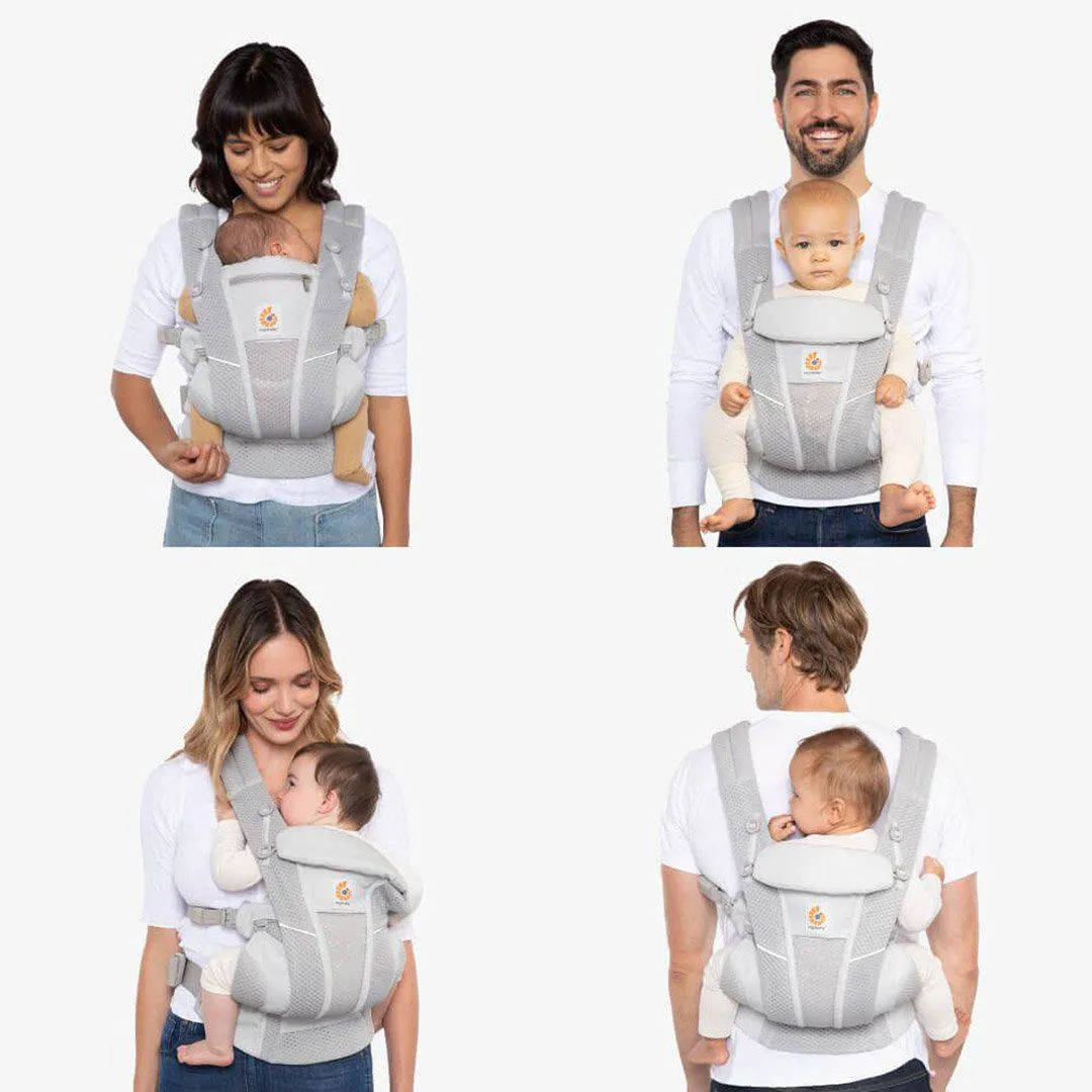 Ergobaby Omni Breeze Baby Carrier - Pearl Grey