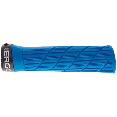 Ergon Grips,Ge1 Evo Midsummer Blue,W/Rpclb Edplgs Ge1 Evo  Gripstape