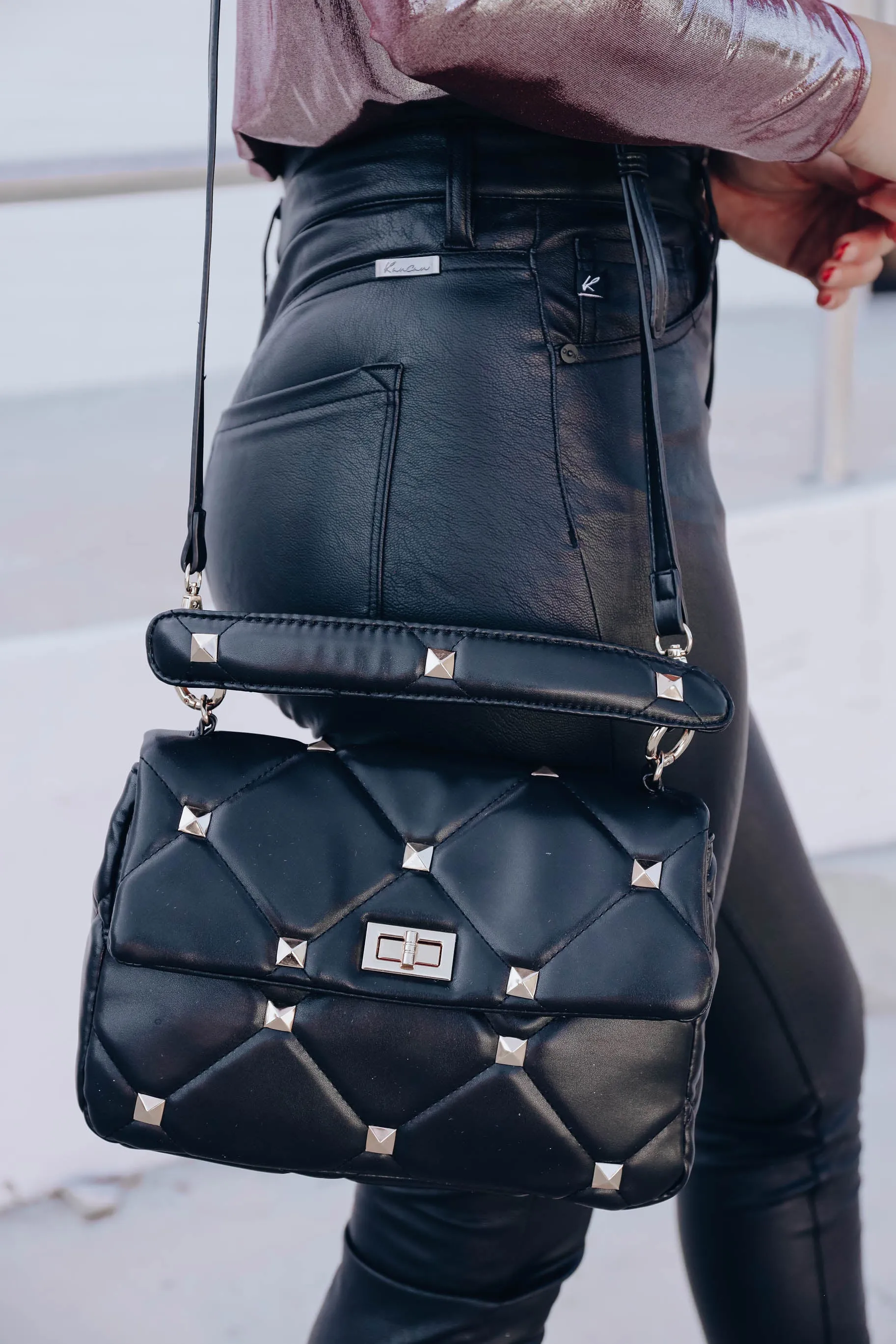 Everyday Embellished Quilted Bag