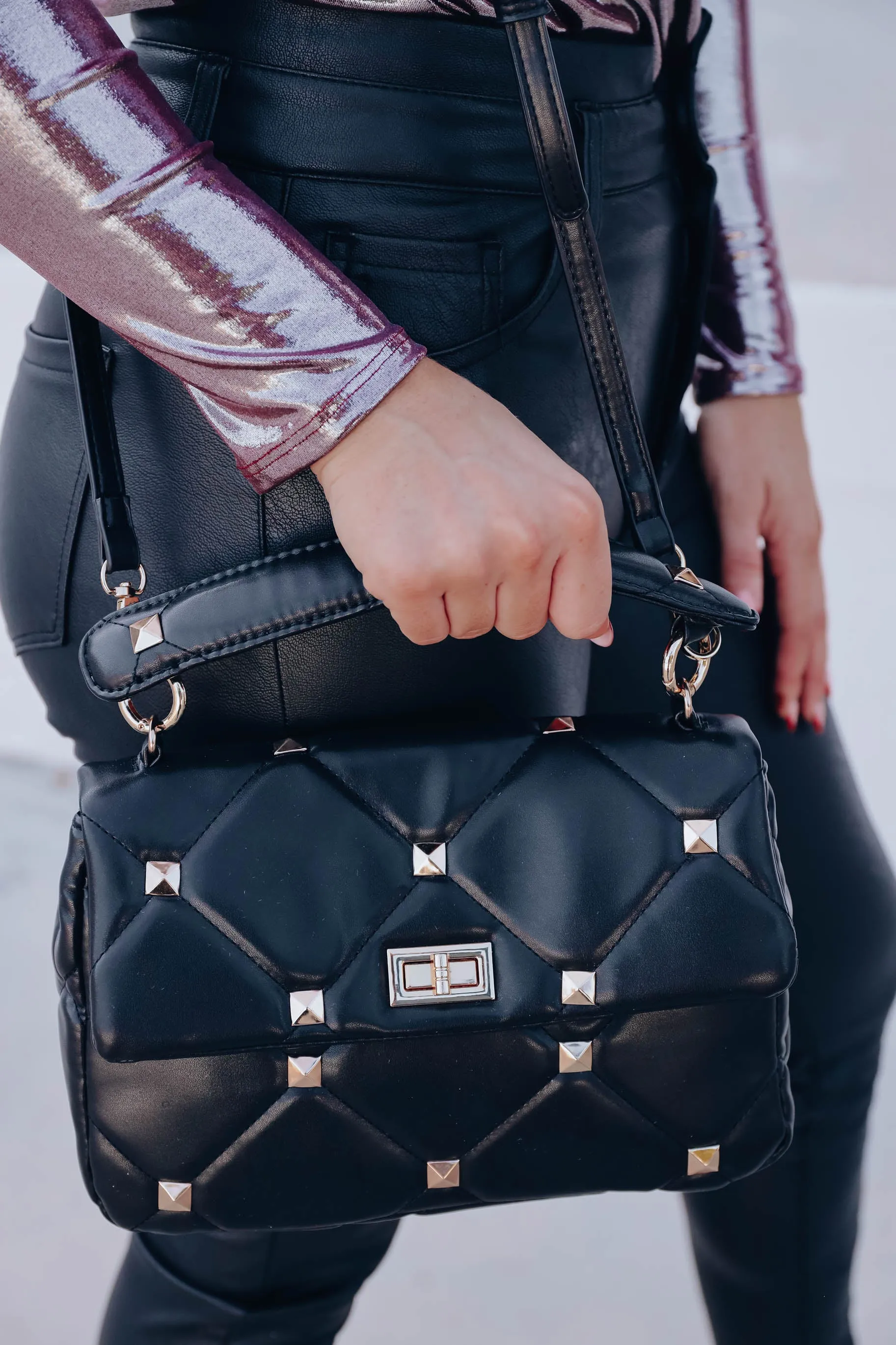 Everyday Embellished Quilted Bag