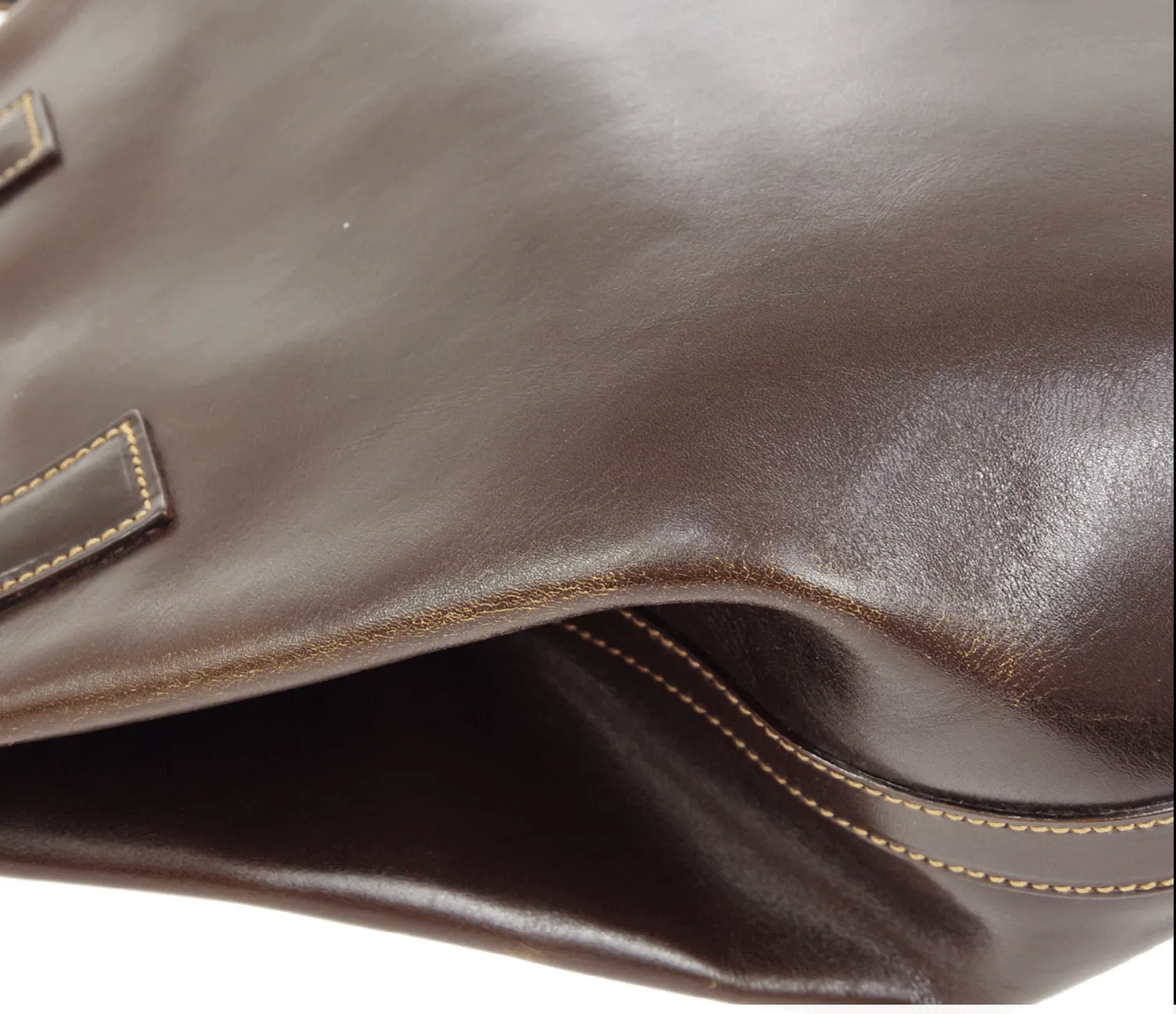 Fendi Vintage Brown Leather Bag