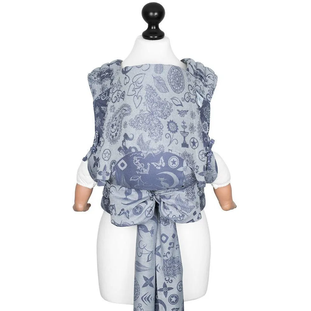 Fidella Fly Tai - MeiTai babycarrier Medley Serenity Blue (Baby Size - From Birth)