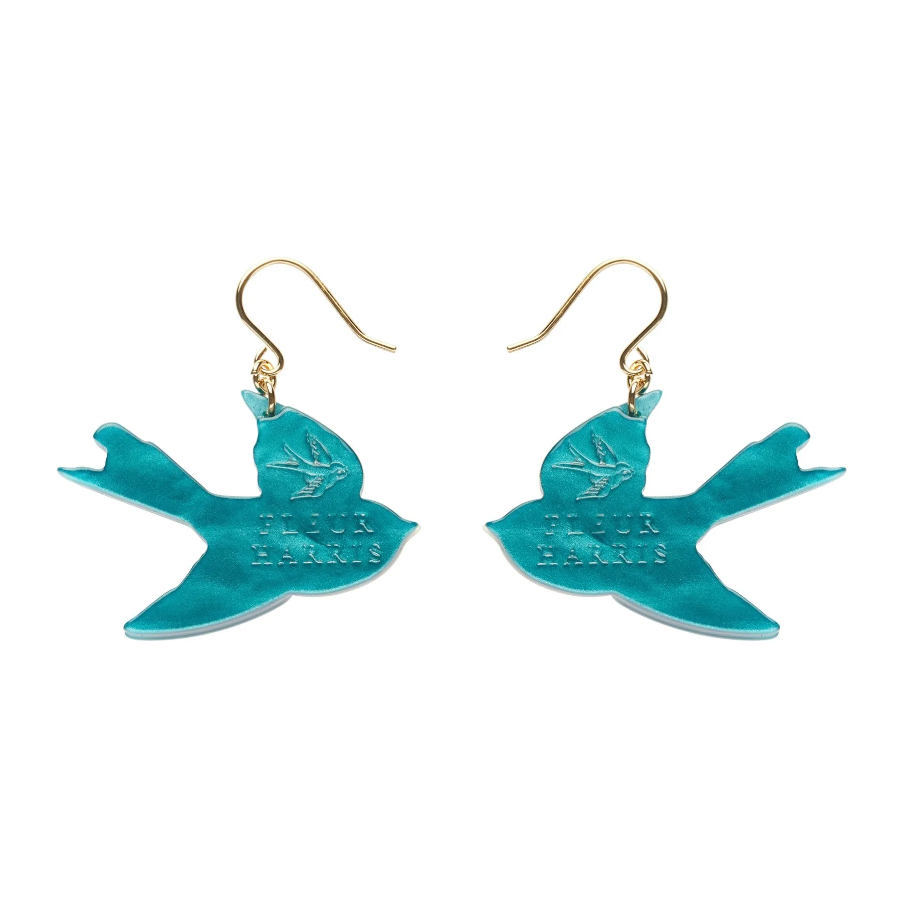 Fleur Harris Collection Graceful Swallow Earrings