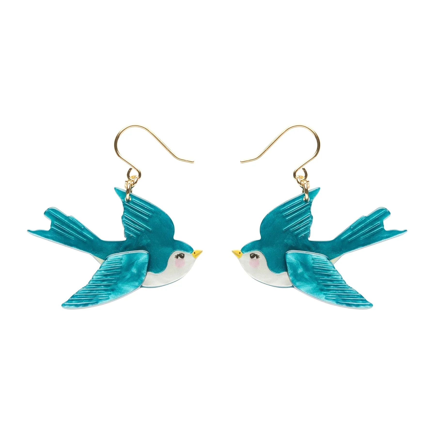 Fleur Harris Collection Graceful Swallow Earrings