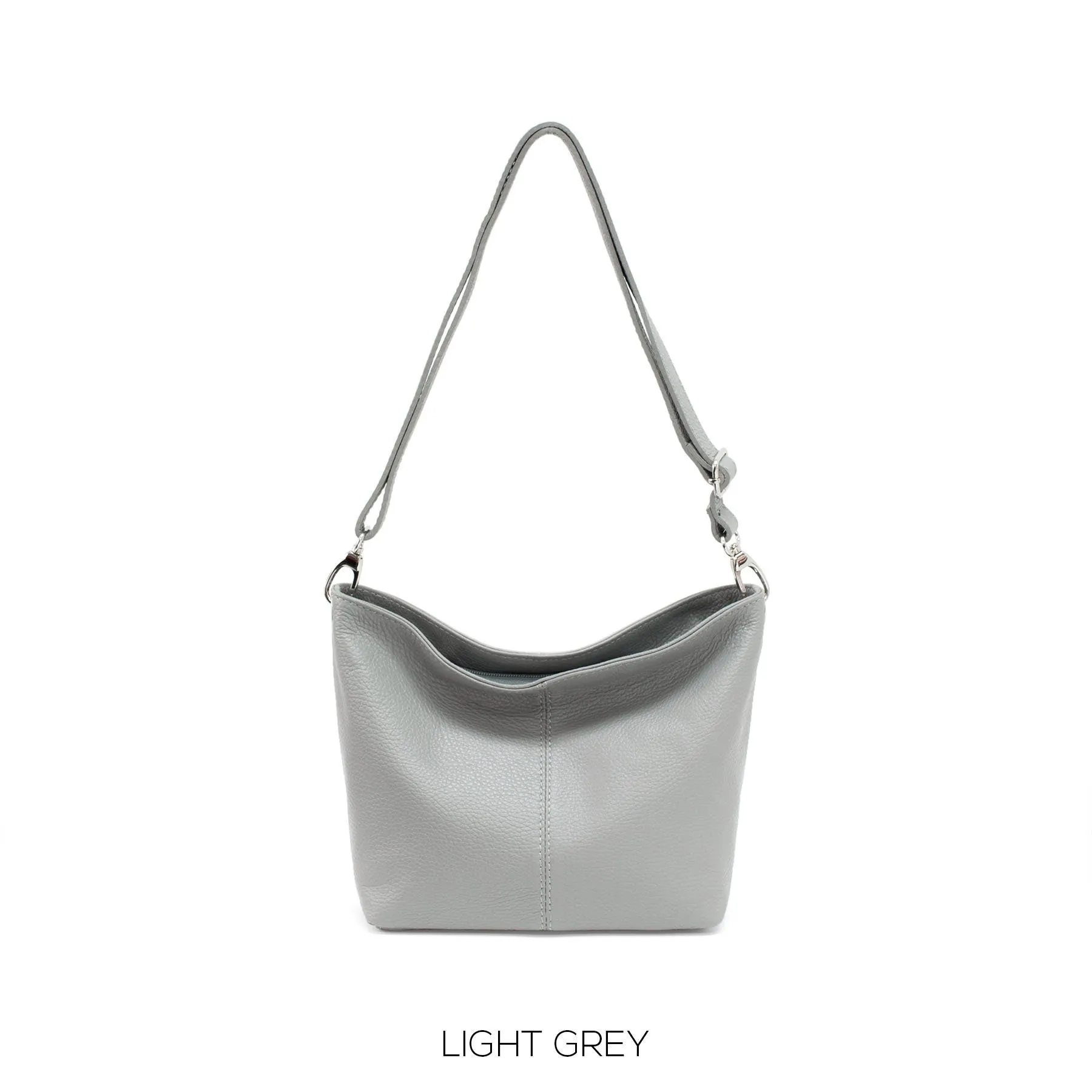 Genuine Leather Bucket Bag