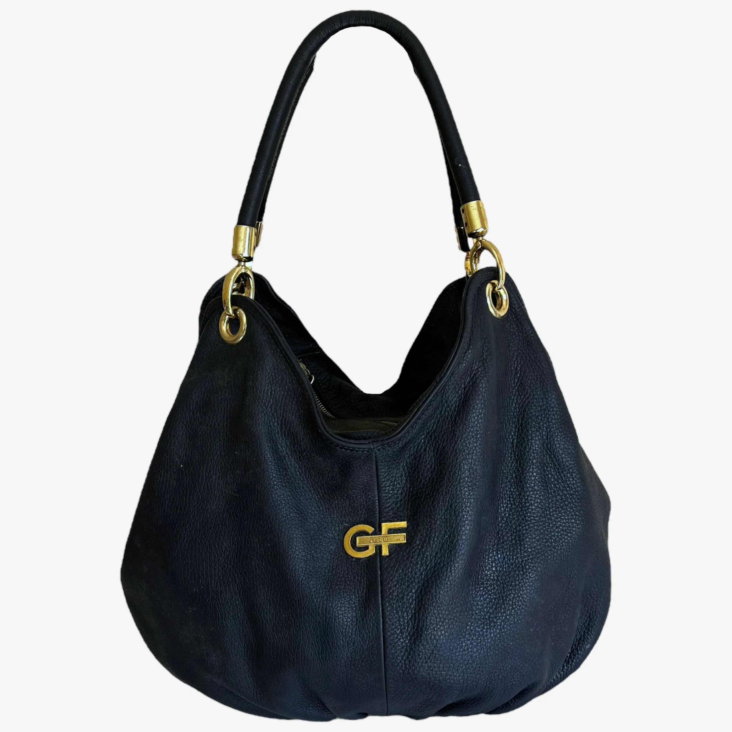 Gianfranco Ferre Leather Tote Bag