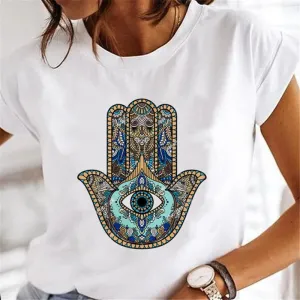 Hamsa Elegance T-Shirt Collection