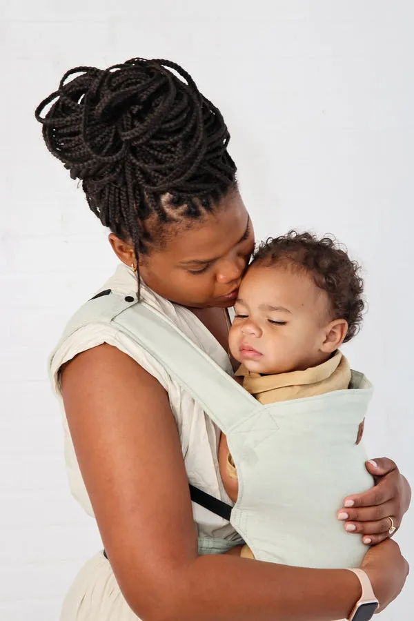 Happy Baby - Revolution Baby Carrier | Seafoam   Desert Tan Webbing