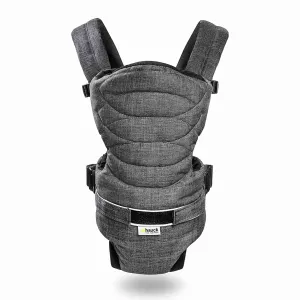 Hauck 2 Way Carrier Baby Carrier Melange Charcoal Birth  to 9M - Distressed Box