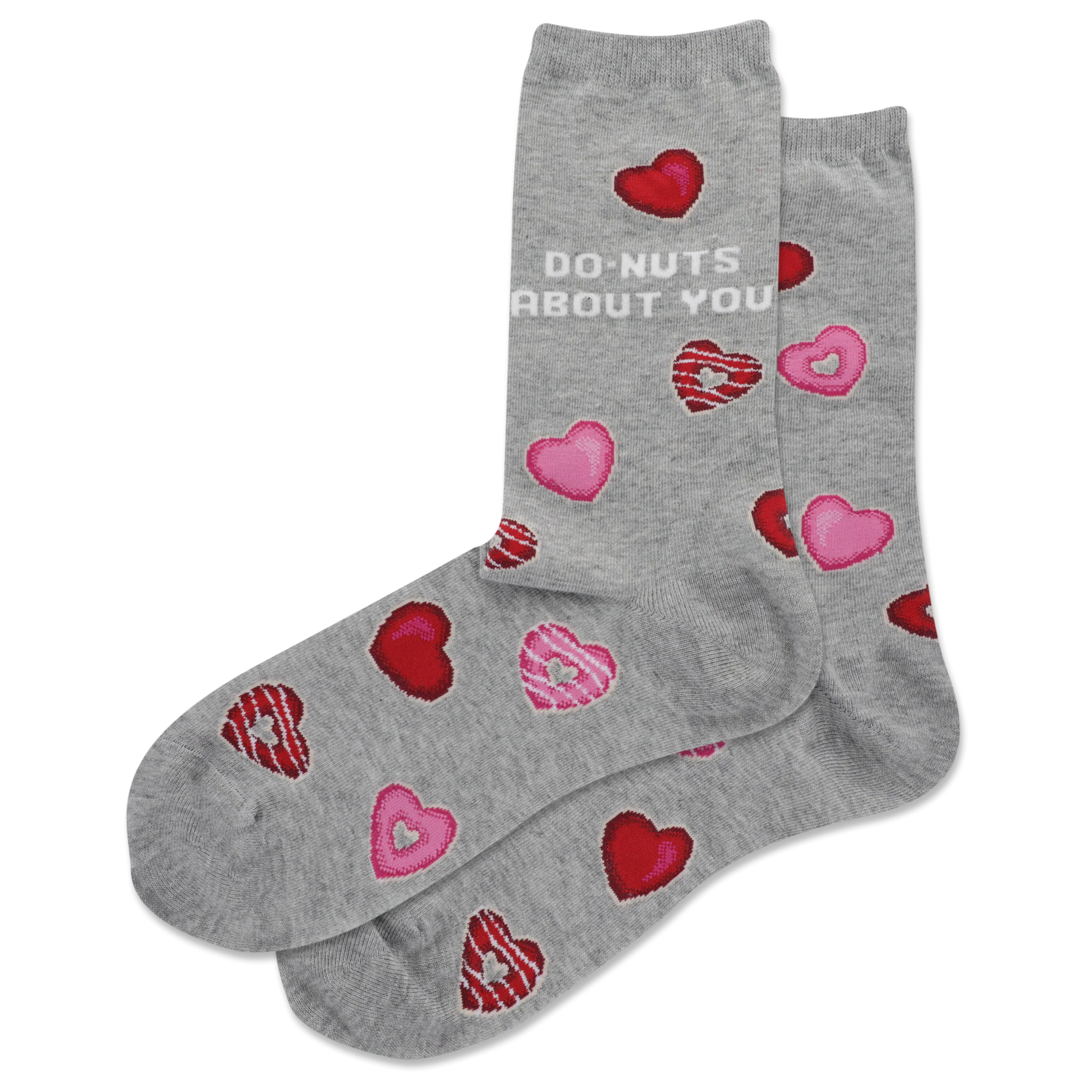 HOTSOX Women's Do-Nuts About You Crew Socks