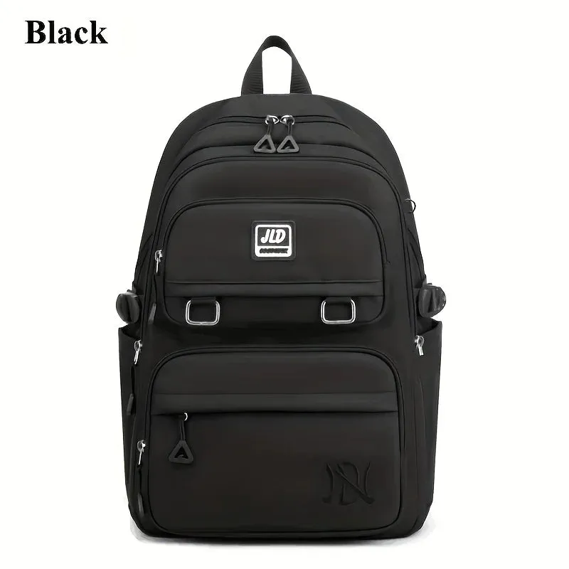 Large Capacity Students Backpack Casual Waterproof Nylon Double Shoulder Bag Fashion Travel College Bag