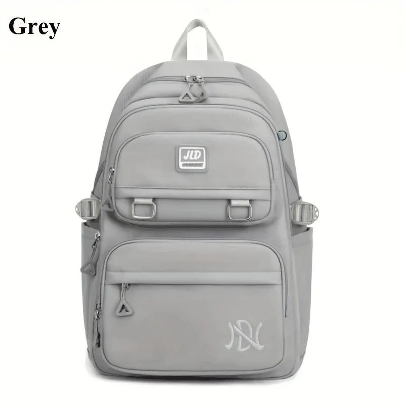 Large Capacity Students Backpack Casual Waterproof Nylon Double Shoulder Bag Fashion Travel College Bag