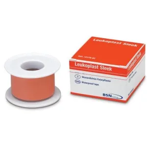 Leukoplast Sleek Waterproof Adhesive Surgical Tape 2.5cm x 5m x 1 Roll