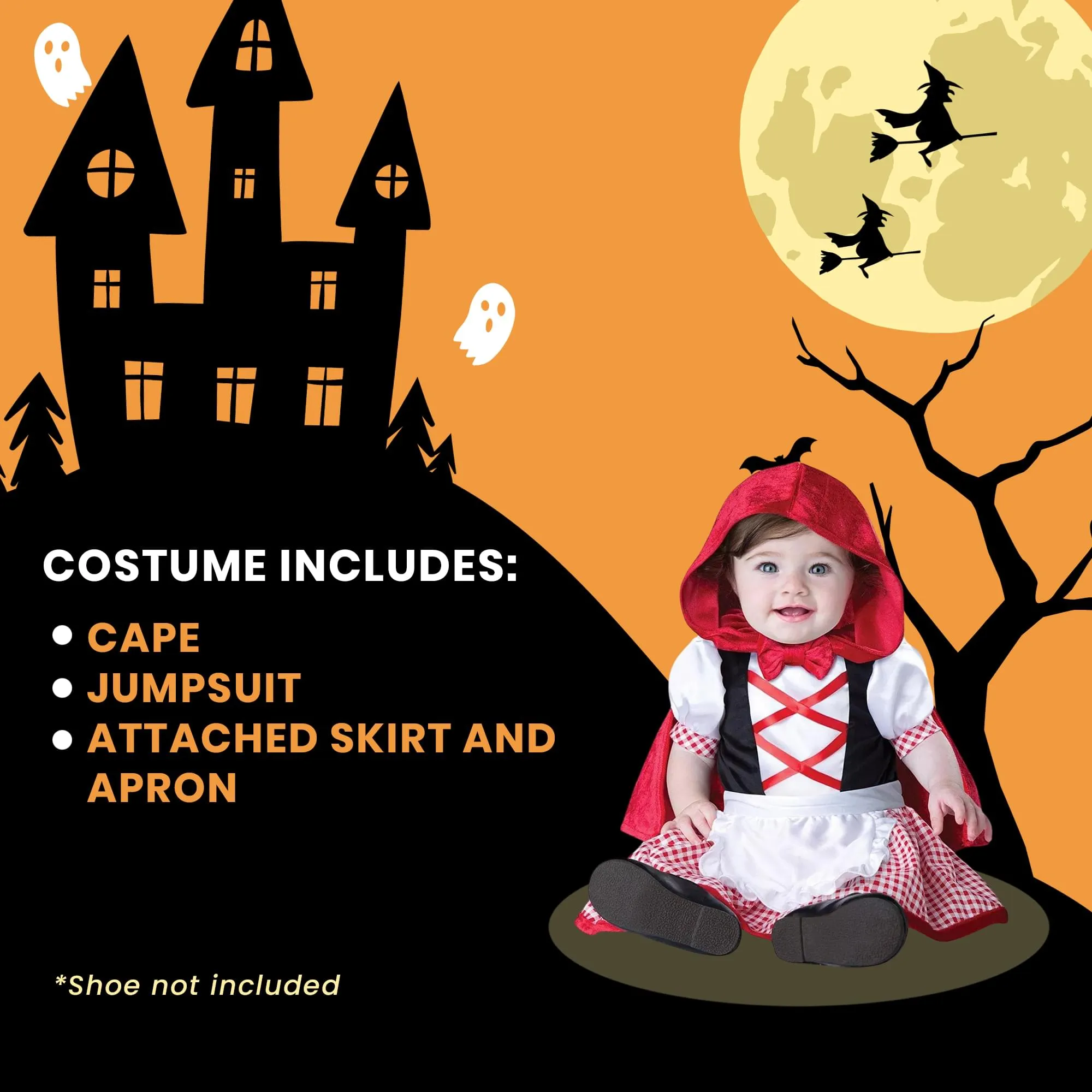 Little Red Riding Hood Infant Costume