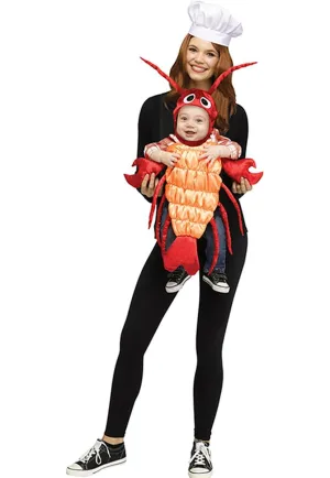 Lobster Costume Baby Carrier Cover | One Size Fits Most Carriers