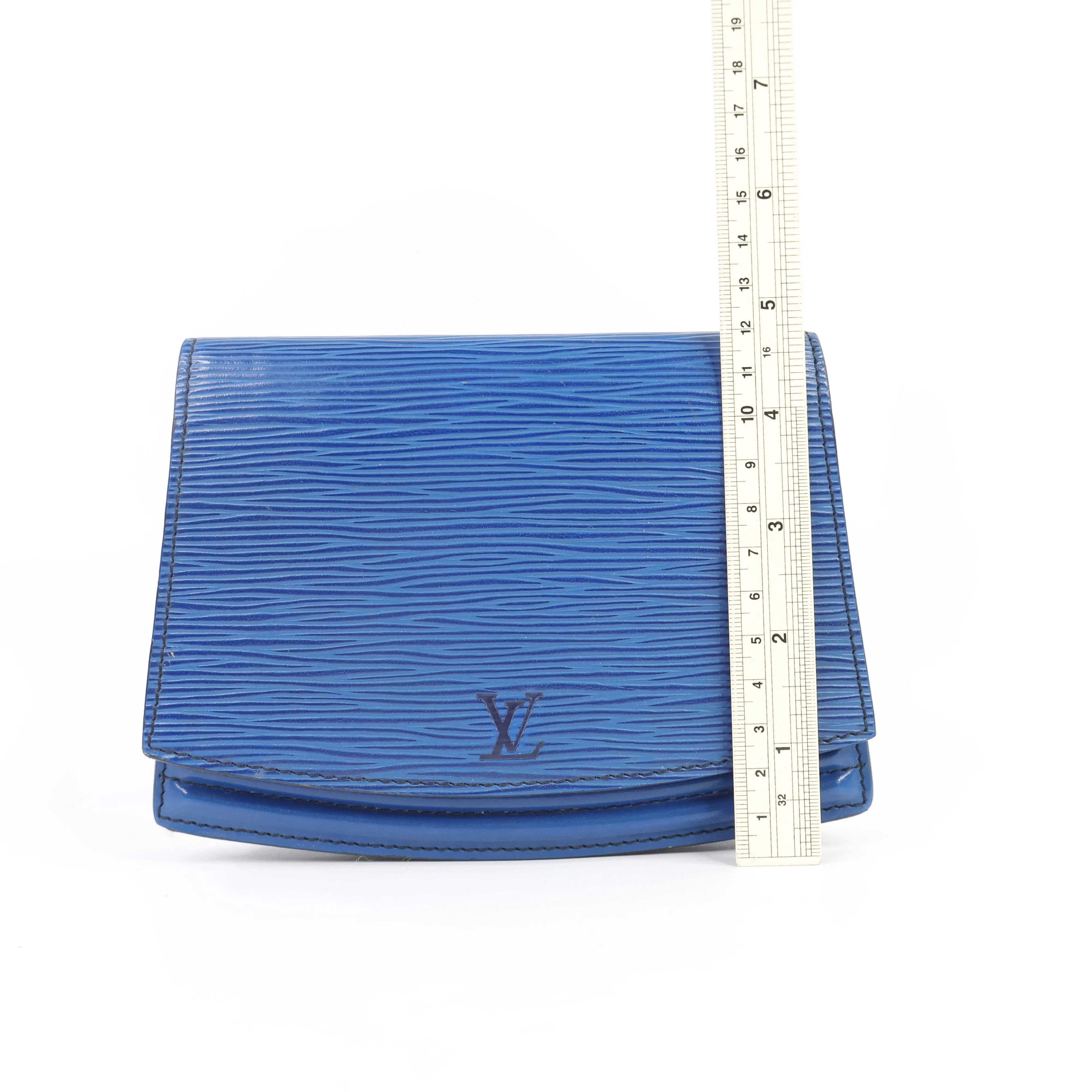 Louis Vuitton Epi Pochette Tilsit  Waist Bag Blue