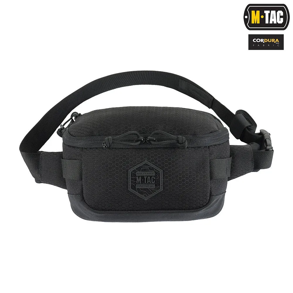 M-Tac Tactical Waist Bag Gen.II Elite Hex Black