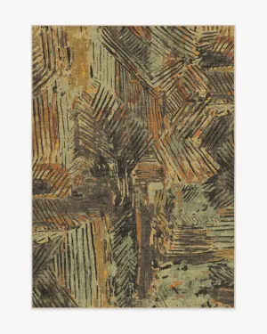 Malene Barnett Sgraffito Natural Multicolour Tufted Rug