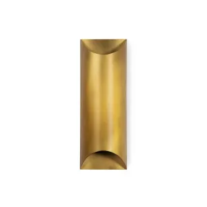 Meyer Metal Sconce (Natural Brass)