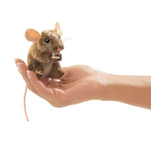 Mini Field Mouse Finger Puppet