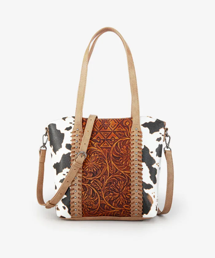 Montana West Floral Tooled Concealed Carry Shoulder Bag