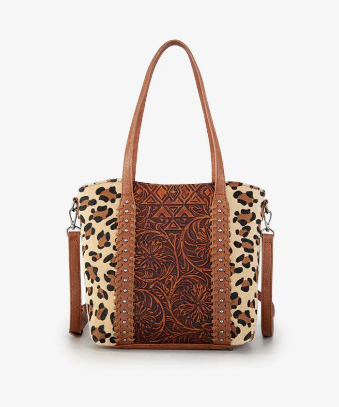 Montana West Floral Tooled Concealed Carry Shoulder Bag