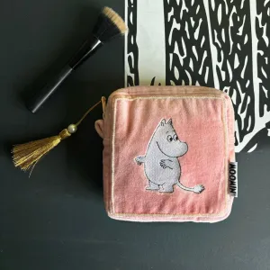 Moomintroll Makeup Bag Velvet Pink - House of Disaster