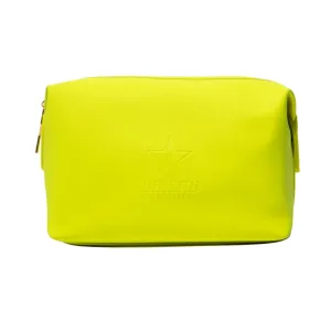 Neon Velour Makeup Bag