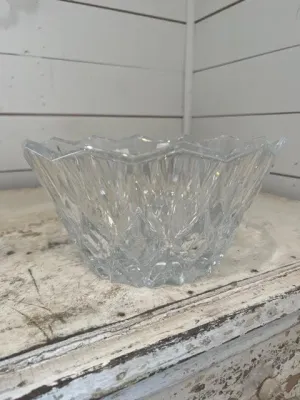 Ornate Crystal Bowl