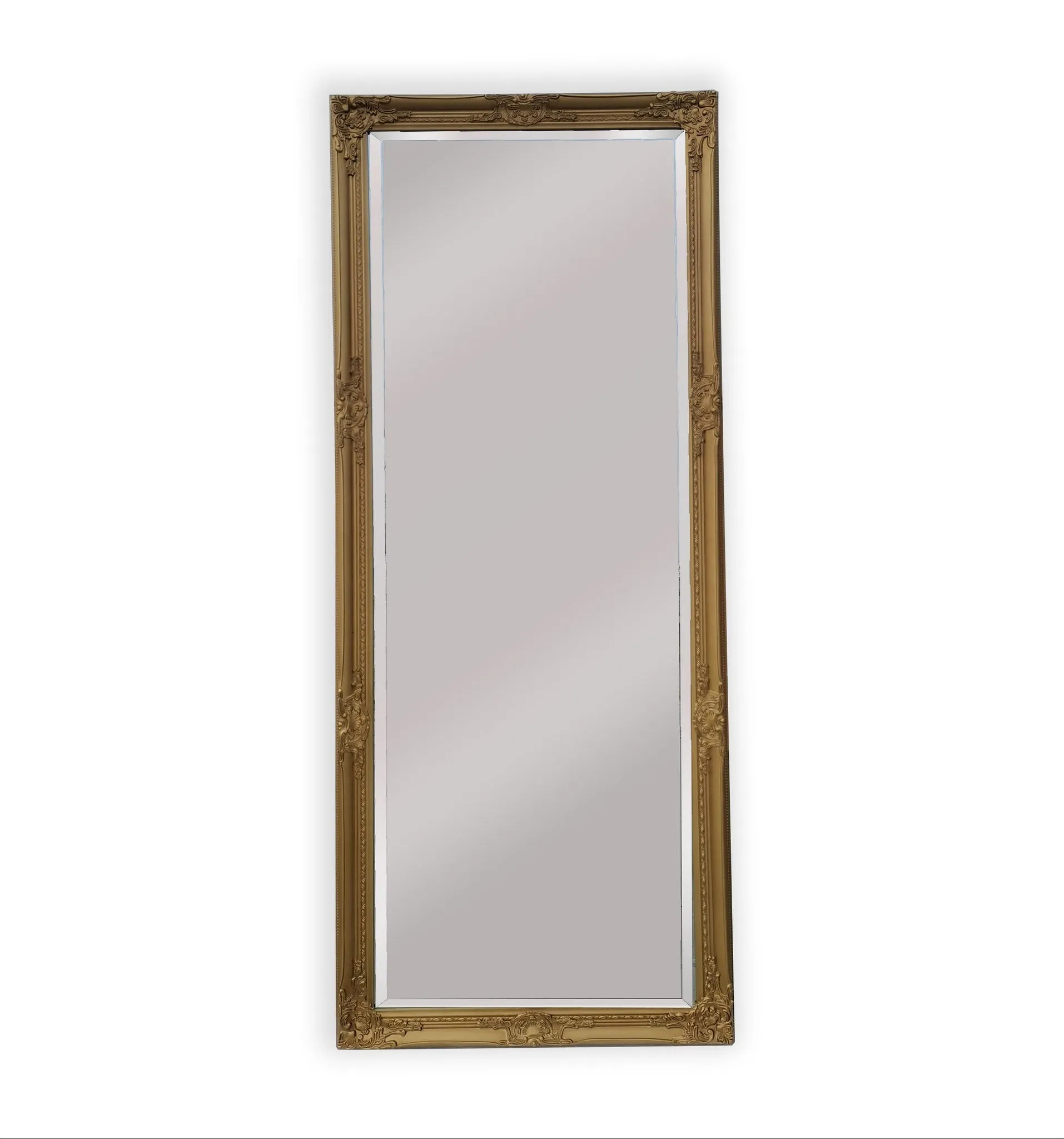 Ornate Gold Provincial Mirror, 70x170cm, High-Quality