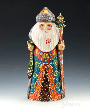 Ornate Santa with Toybag