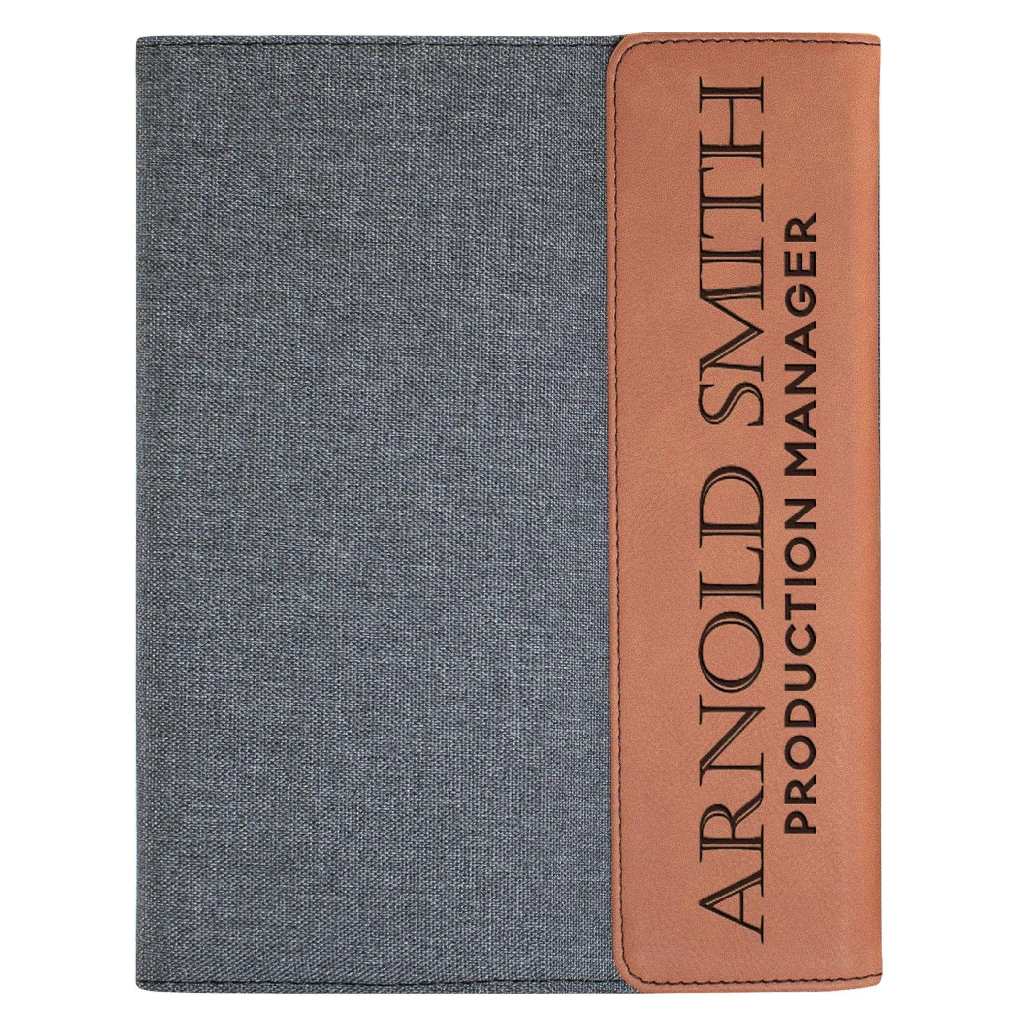 Personalized Business Padfolio - Custom Business Padfolio, Padfolio with Title