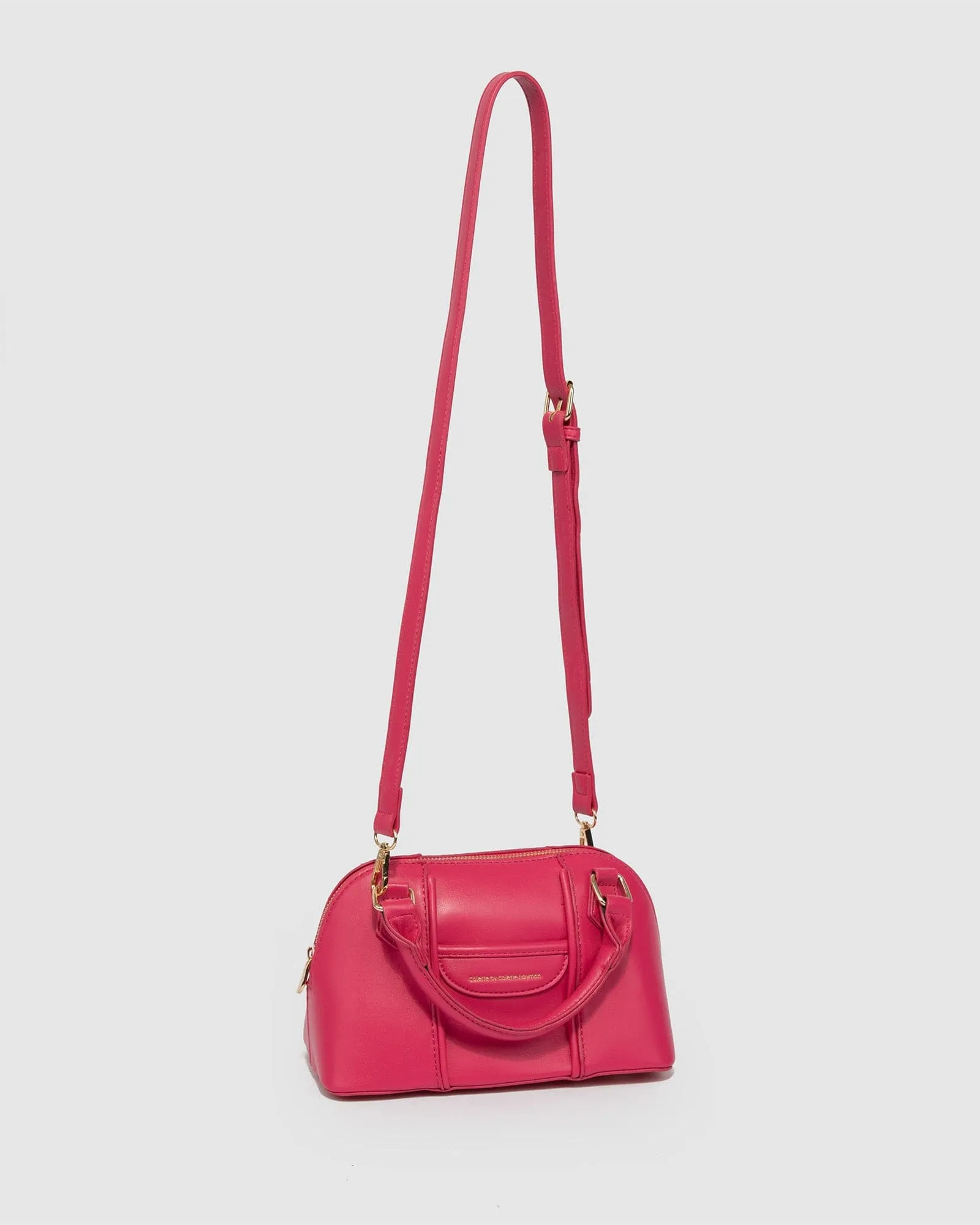 Pink Kelly Bowler Bag