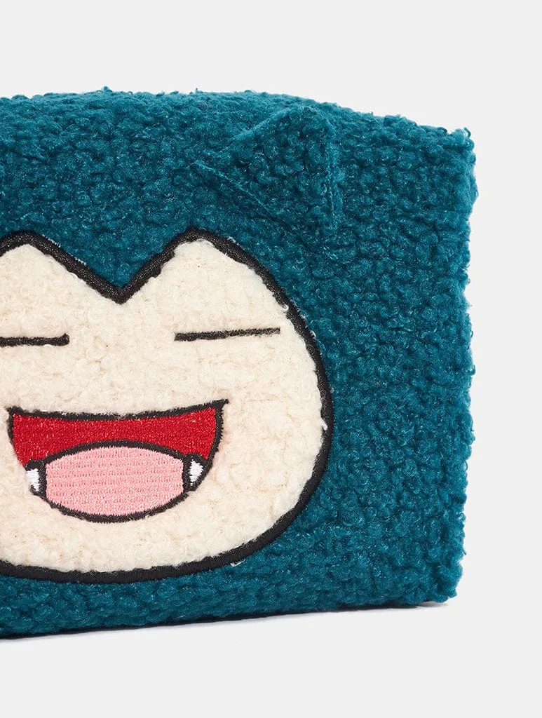 Pokémon Snorlax Embroidered Makeup Bag