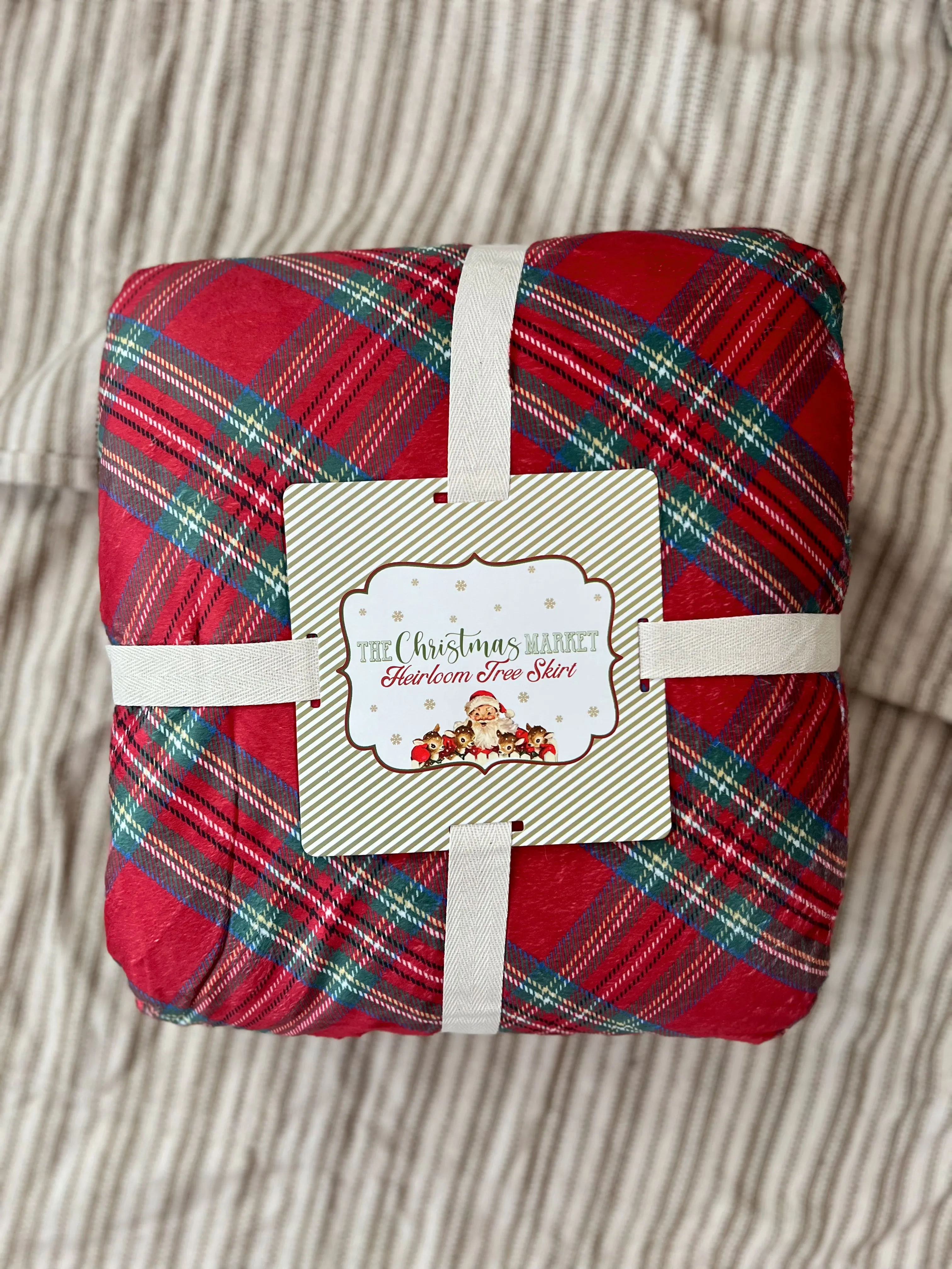 Red Tartan - Tree Skirt