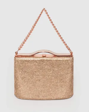 Rose Gold Tullia Chain Bag