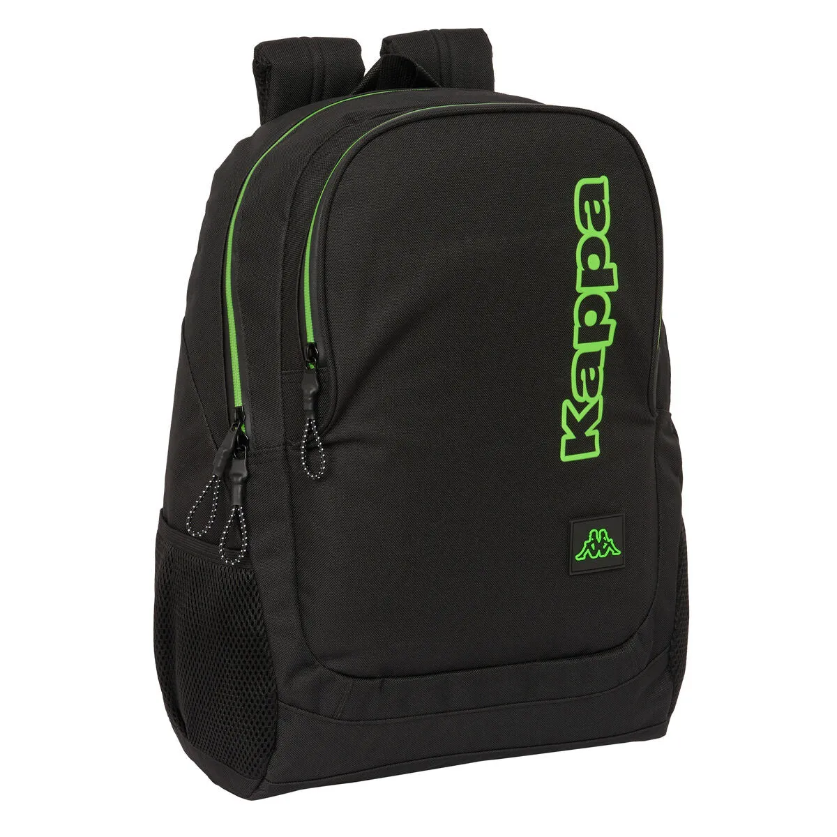 School Bag Kappa Black Black 32 x 44 x 16 cm