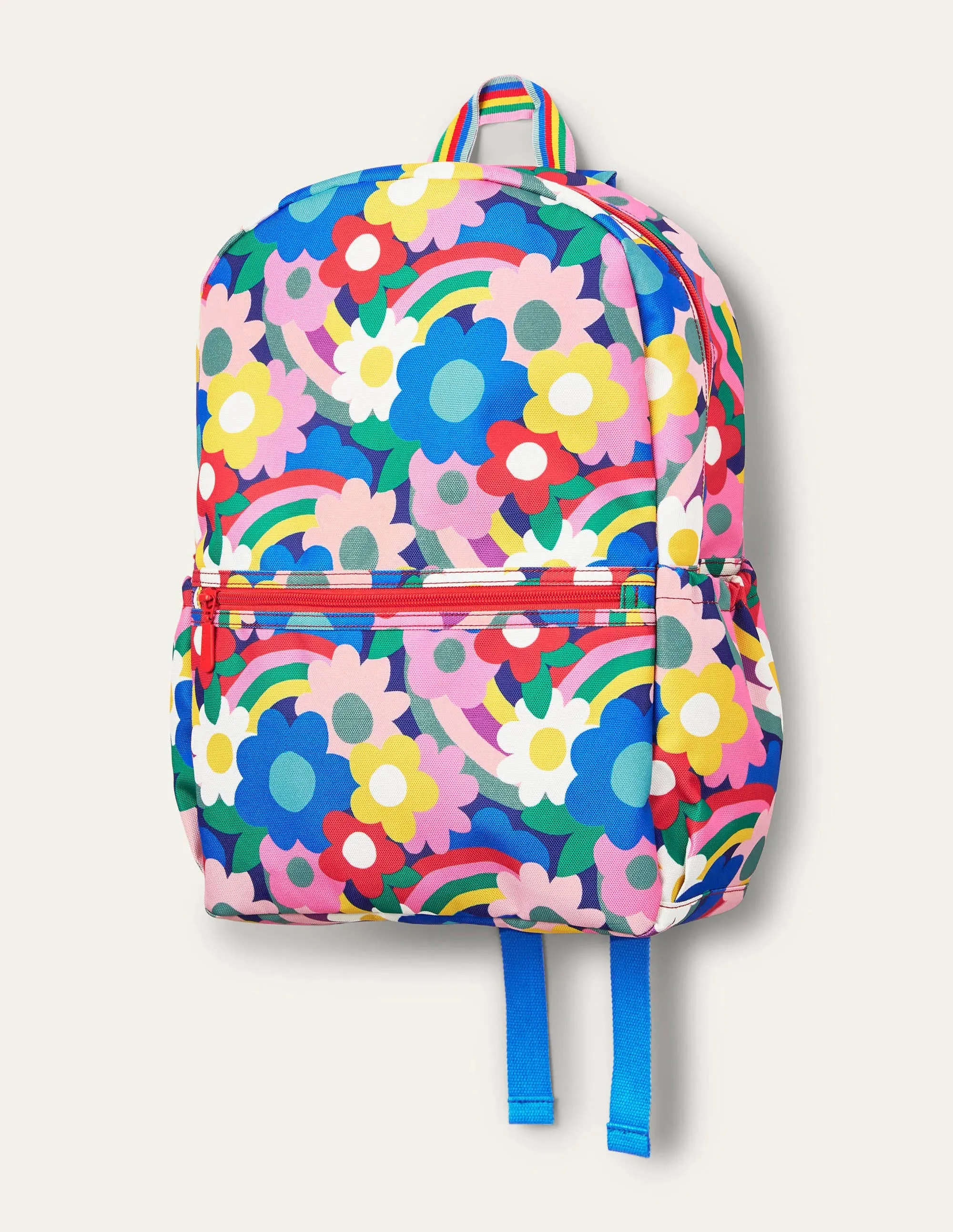 School Bag-Rainbow Flower